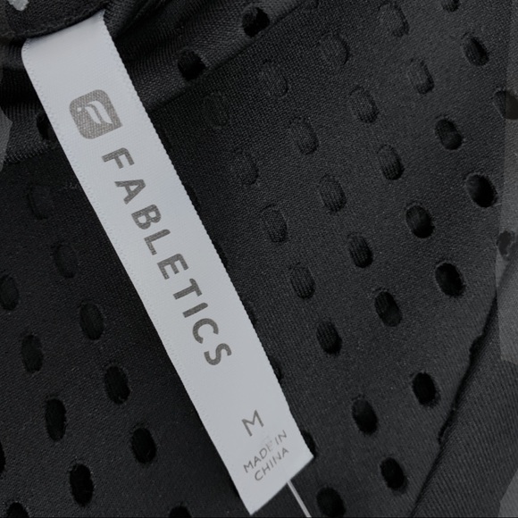 Fabletics Black Tilly Neoprene Dream Sweatshirt - Picture 13 of 16